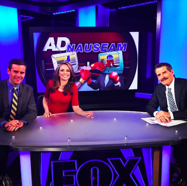 TV Host Jedediah Bila Sports Shannon Snow Ted Speaker Dress